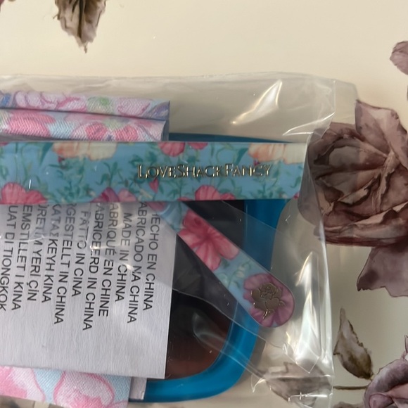 LoveShackFancy Sunglasses Nouvella Turquoise Waves